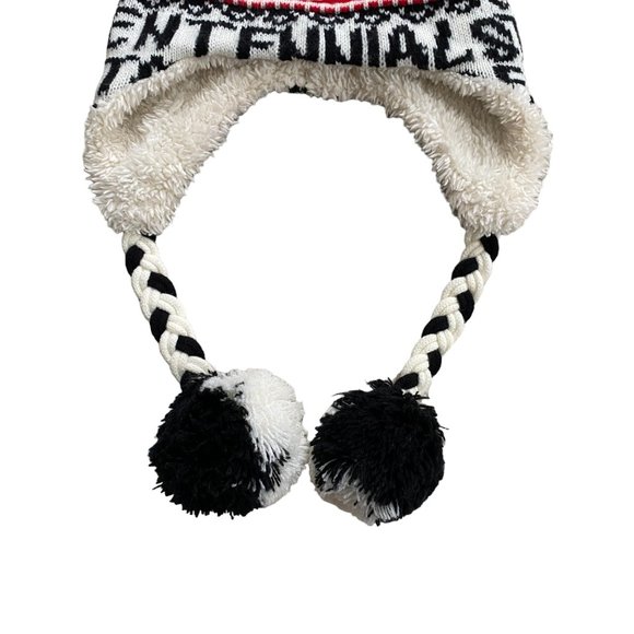 Ruth Robin Colorado Centennial State Spell-out Toboggan Earflap Pom Beanie Hat - Picture 15 of 15